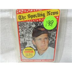 TOPPS#421 BROOKS ROBINSON 1969