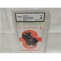 2010 GTC GRADED ROOKIE BASEBALL CARD STARSBURG
