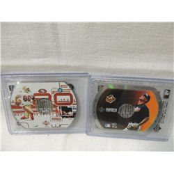 LOT 2 UPPER DECK CD QUICK TIME DISC FOOTBALL &
