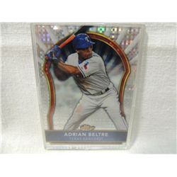 2011 TOPPS FINEST #26 BASEBALL CARD ADRIAN BELTRE