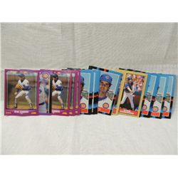LOT 25 RYNE SANDBERG 1987-89 BASEBALL CARDS