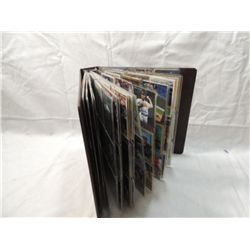 LOT 243 AUTOGRAPHED BASEBALL CARDS IN BINDER
