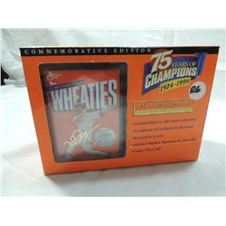 WHEATIES MARK MCGWIRE GOLD SIGNATURE COLLECTIBLE