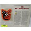 Image 1 : 1966 BALTIMORE ORIOLES COLLECTIBLE PATCH