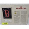 Image 1 : 1967 BOSTON RED SOX COLLECTIBLE PATCH