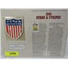 Image 1 : 1943 STARS & STRIPES COLLECTIBLE PATCH PAGE