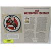 Image 1 : 1960 WASHINGTON SENATORS PATCH WILLABEE WARD