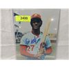 Image 1 : 8X10 BASEBALL PHOTO AUTOGRAPHED WILLIE MONTANEZ