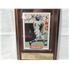 Image 1 : ERNIE BANKS AUTOGRAPHED BASEBALL CARD