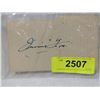 Image 1 : JIMMIE FOXX CUT SIGNATURE AUTOGRAPH NO COA