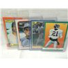 Image 1 : LOT 4 ALL DEION SANDERS (3) BASEBALL, 1 FOOTBALL