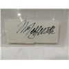 Image 1 : THOMAS JEFFERSON CUT SIGNATURE AUTOGRAPH NO COA
