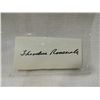 Image 1 : THEODORE ROOSEVELT CUT SIGNATURE AUTOGRAPH NO COA