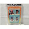 Image 1 : 1975 TOPPS #622 BASEBALL ROOKIE OUTFIELDERS CARD