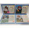 Image 1 : LOT 4 1962 POST FOOTBALL PLAYER CARDS