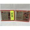 Image 2 : LOT 2 1957 TOPPS FOOTBALL PLAYER CARD