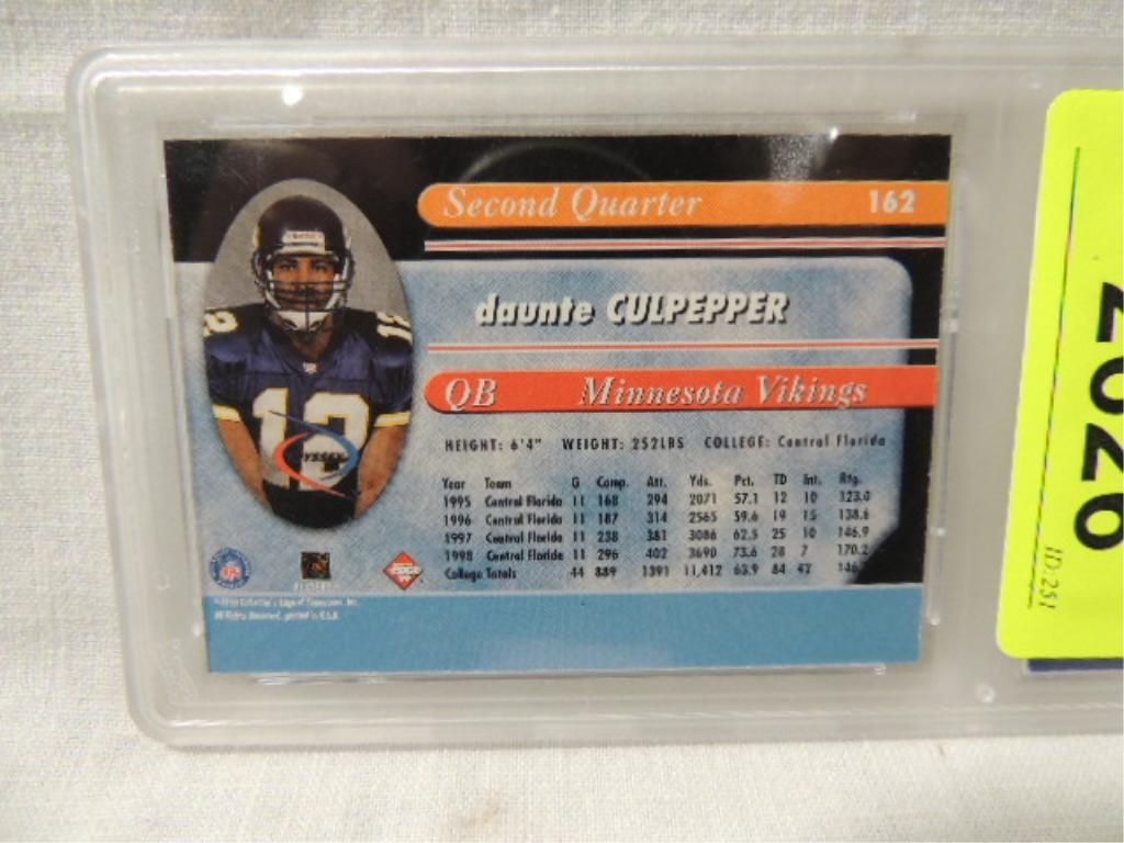 1999 Edge 162 Daunte Culpepper Football