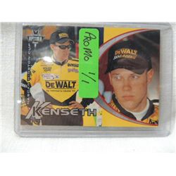 PRESS PASS OPTIMA  KENSETH RACING TRADING CARD