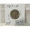 Image 1 : 1927D MERCURY DIME VF CONDITION