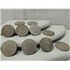 Image 2 : FULL ROLL 40 V NICKELS MIXED DATES FULL DATES