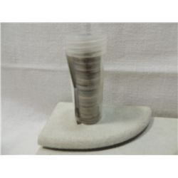 FULL ROLL 40 V NICKELS MIXED DATES FULL DATES