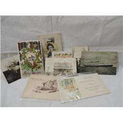 MIXED LOT VINTAGE POSTCARDS