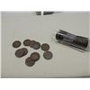 Image 2 : FULL ROLL 50 INDIAN PENNIES MIXED DATES