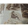 Image 2 : LOT BOX 1929-30 NEWSPAPER ARTICLES CLIPPINGS