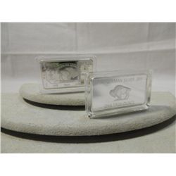GERMAN SILVER 1 TROY OUNCE BISON BAR