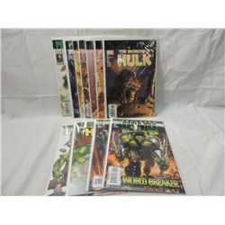LOT 12 HULK COMICS MARVEL