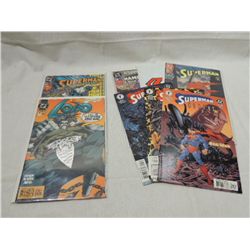 LOT 10 DC SUPERMAN COMICS MIXED RUNS/ISSUES