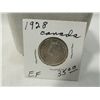 Image 2 : 1928 CANADIAN 25 CENT PIECE