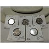 Image 2 : LOT 5 BUFFALO NICKLES ASSORTED MINT YEARS