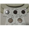 Image 1 : LOT 5 TWO CENT PIECES 1864 & 1865