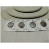 Image 2 : LOT 4 TWO CENT US PIECES VARIOUS YEARS (1864)