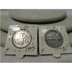 LOT 2 US HALF DOLLARS 1934 & 39
