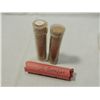 Image 1 : LOT 3 ROLLS CANADIAN PENNIES VARIOUS YEARS