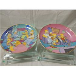 SIMPSONS DECORATIVE PLATES LOT 2