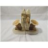 Image 2 : HEAVY NATURAL STONE BOOKENDS SOUTHWEST THEME