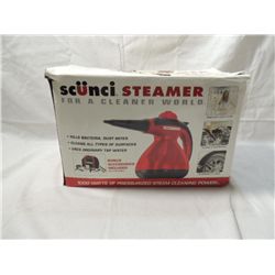 SCUNCI PORTABLE STEAMER MACHINE