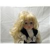Image 2 : 15" ANCO PORCELAIN DOLL BLUE VELVET