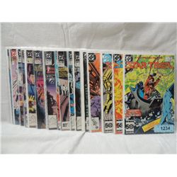 DC COMICS STAR TREK 1985 LOT 21 ISSUES!