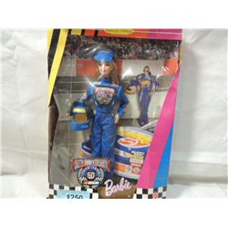 HOTWEELS NASCAR BARBIE 50TH ANNIVERSARY