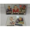Image 1 : LOT 5 1965 NFL FOOTBALL PLAYER CARDS