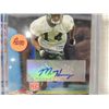 Image 2 : LOT 3 AUTOGRAPHED FOOTBALL PLAYER CARDS