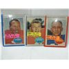 Image 1 : LOT 3 1960 TOPPS FOOTBALL PLAYER CARDS