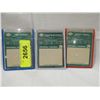 Image 3 : LOT 3 1960 TOPPS FOOTBALL PLAYER CARDS