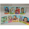 Image 1 : LOT 9 1968 TOPPS FOOTBALL PLAYER CARDS.