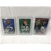 Image 2 : LOT 6 ASSORTED FOOTBALL PLAYER CARDS: GROSSMAN,