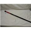 Image 2 : STRAIGHT WALKING STICK 35" RED & BLACK